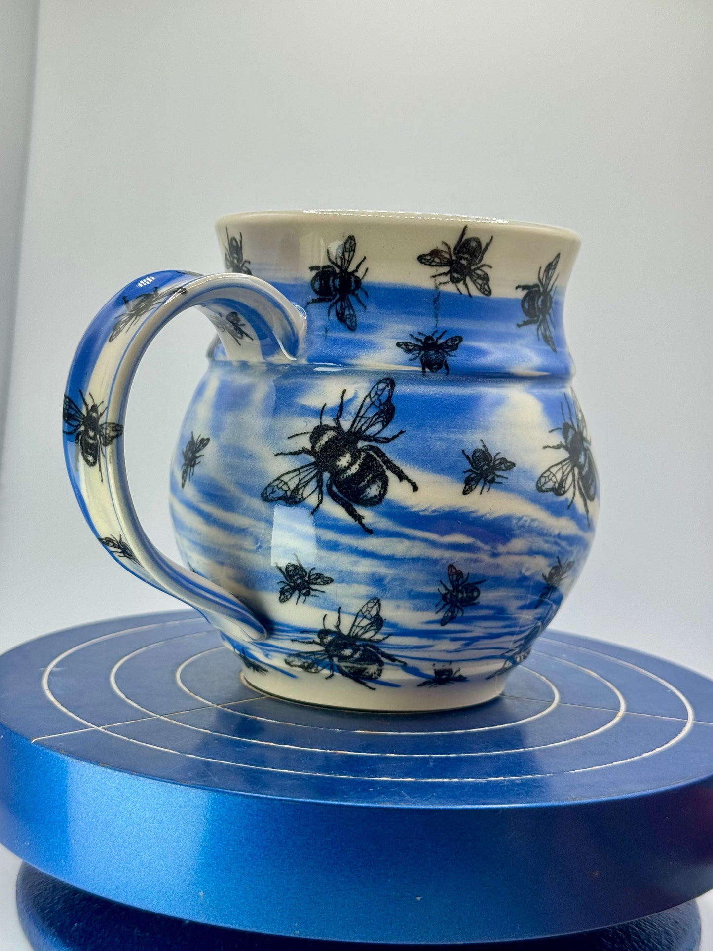 Bee Keeper Stoneware and Porcelain Mix Coffee and Tea Mug