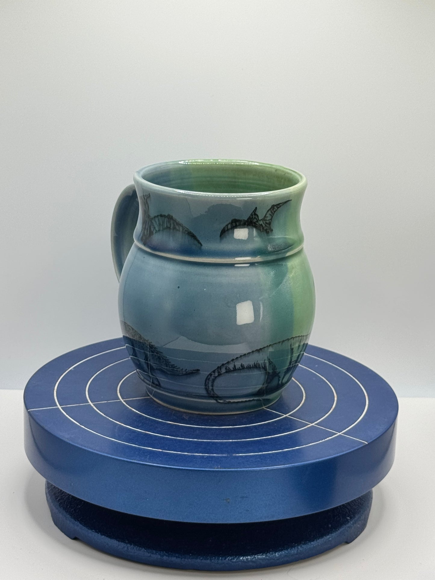 Dinosaurs Stoneware Coffee and Tea Mug