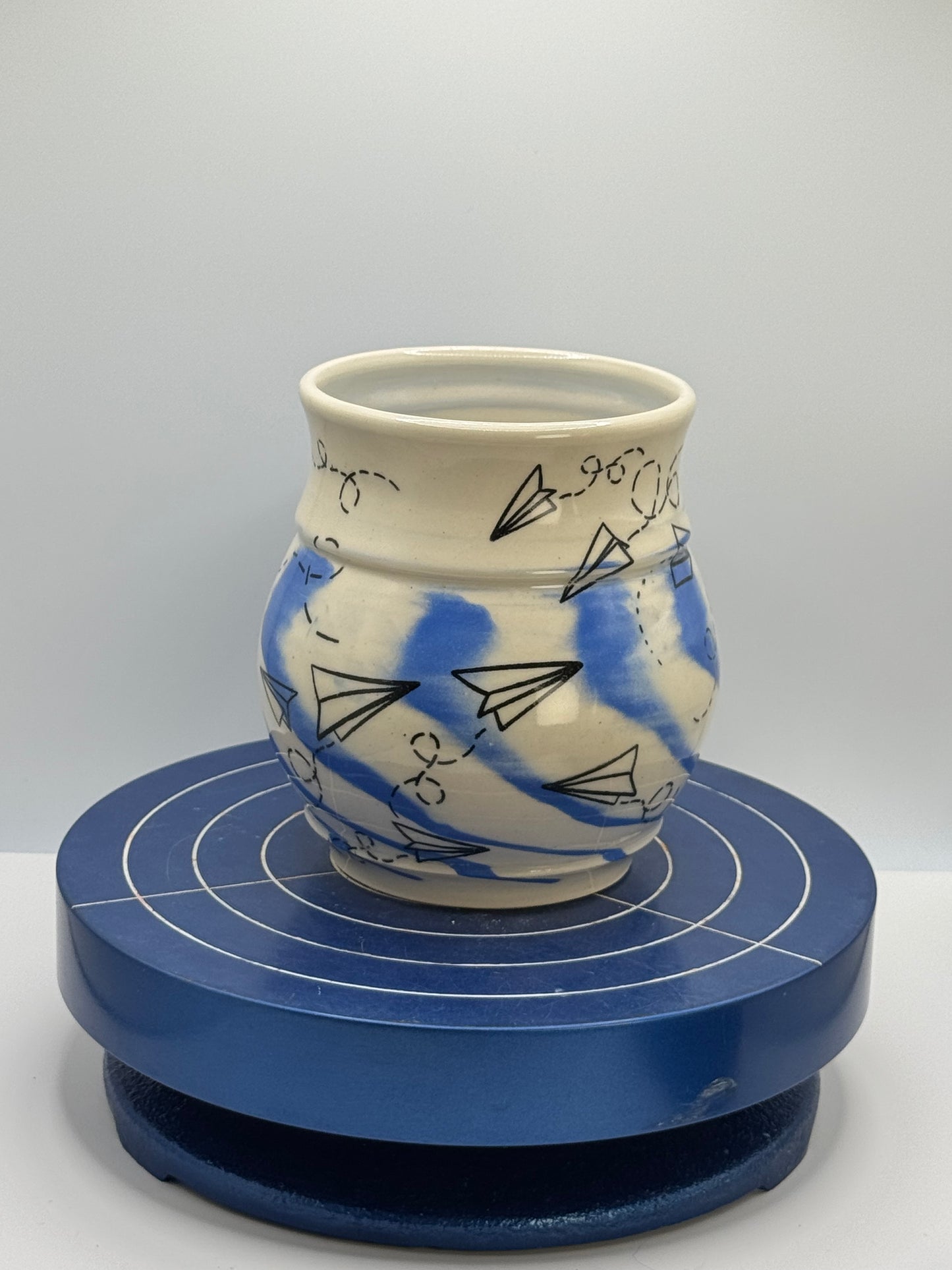 Paper Airplanes Stoneware Coffee and Tea Mug