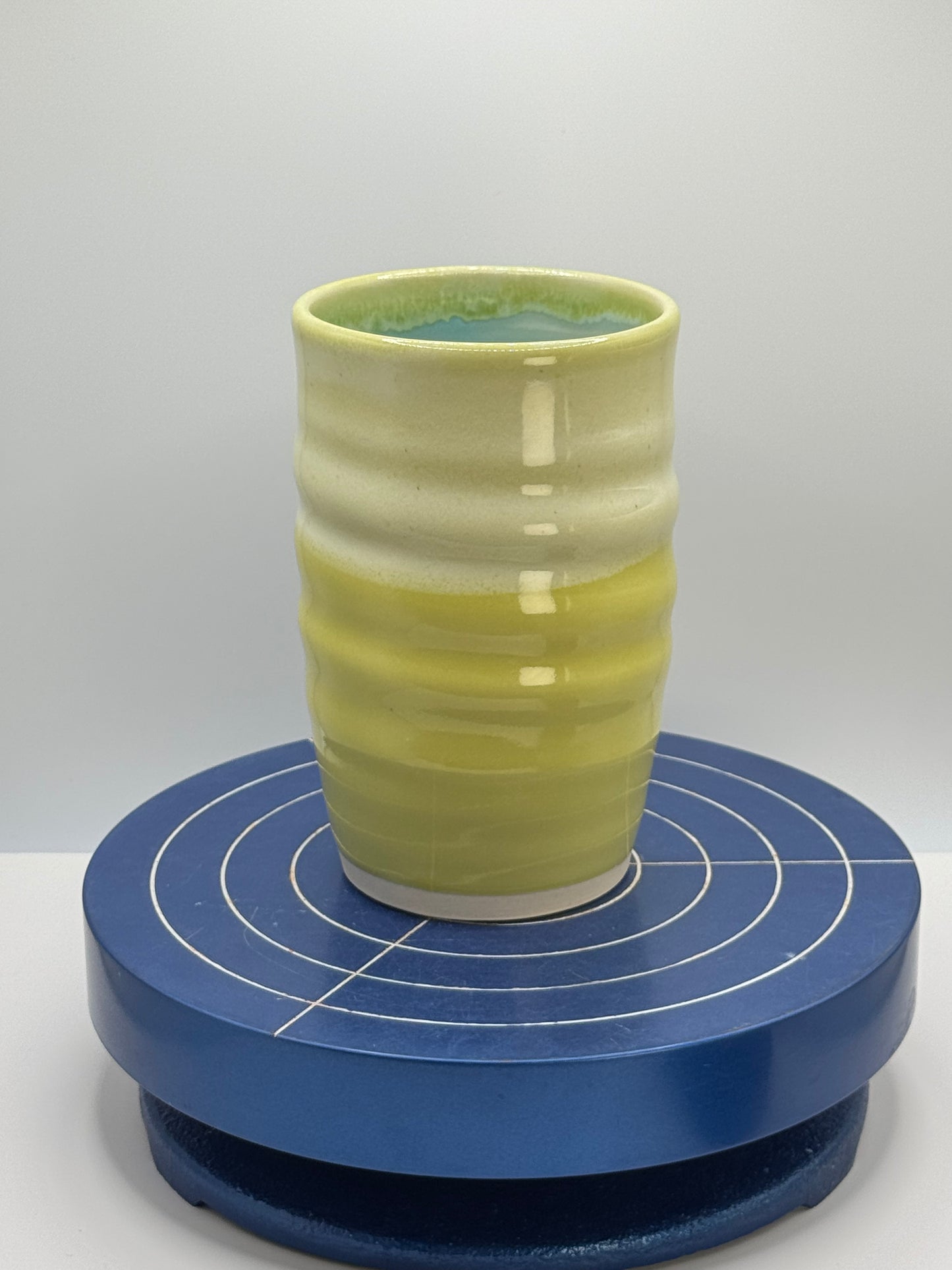 Yellowish Stoneware Coffee and Tea Mug