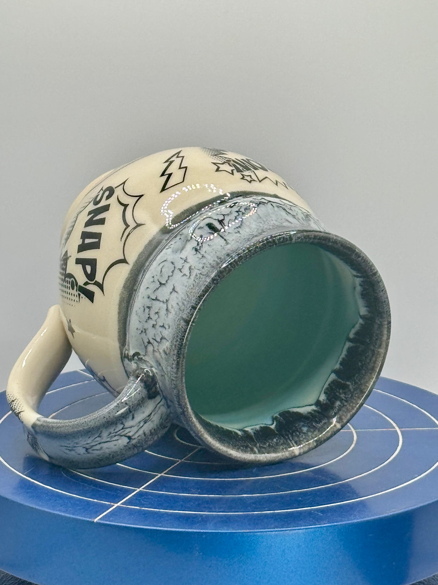 Comic Stoneware Coffee and Tea Mug