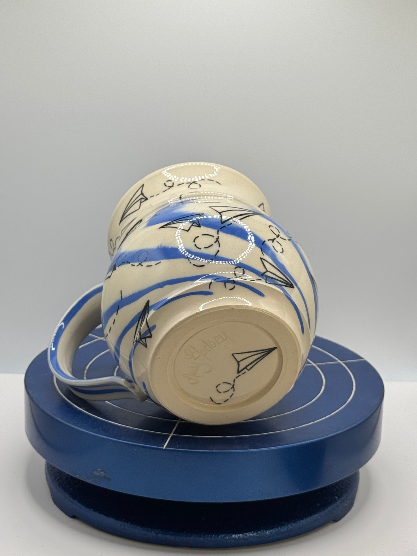 Paper Airplanes Stoneware Coffee and Tea Mug