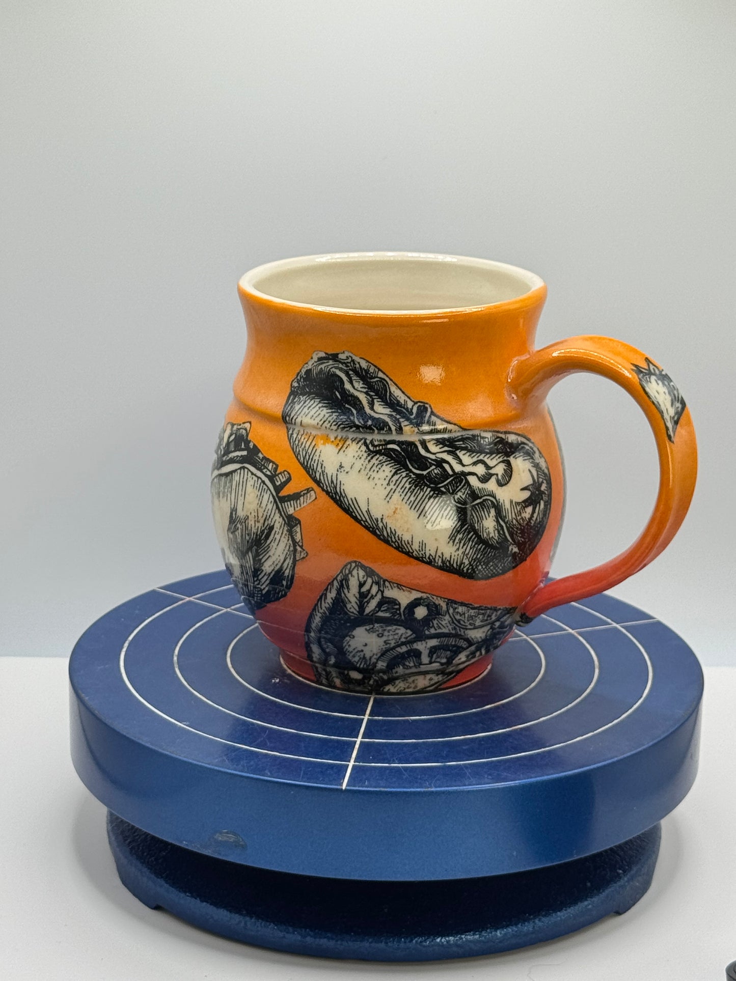 Fast Food Stoneware Coffee and Tea Mug