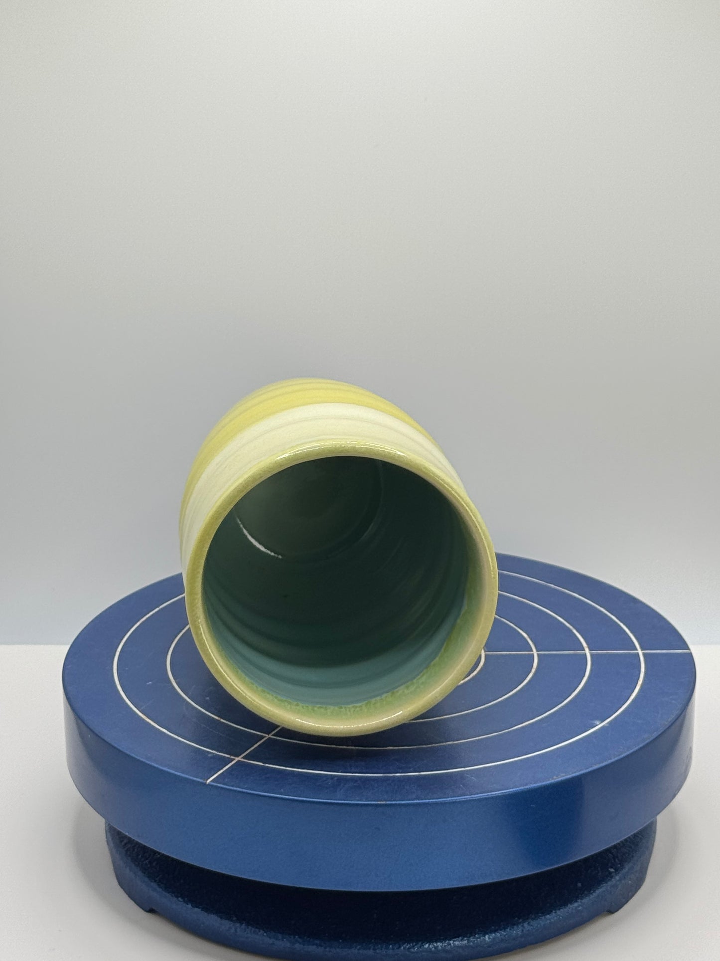 Yellowish Stoneware Coffee and Tea Mug