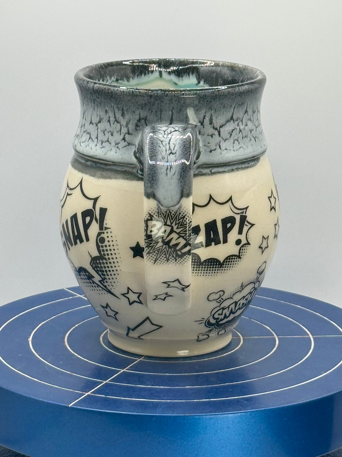 Comic Stoneware Coffee and Tea Mug