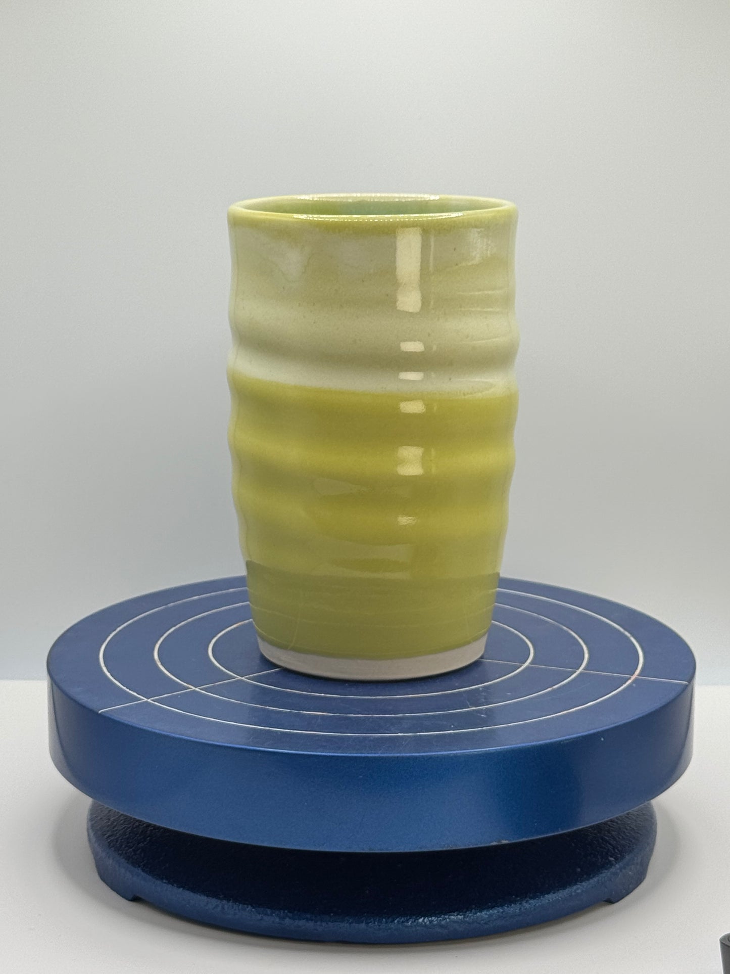 Yellowish Stoneware Coffee and Tea Mug