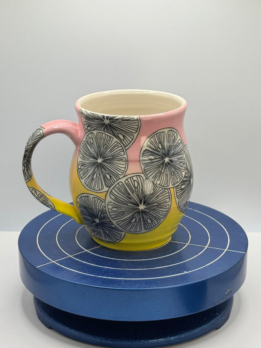 Citrus Stoneware Coffee and Tea Mug