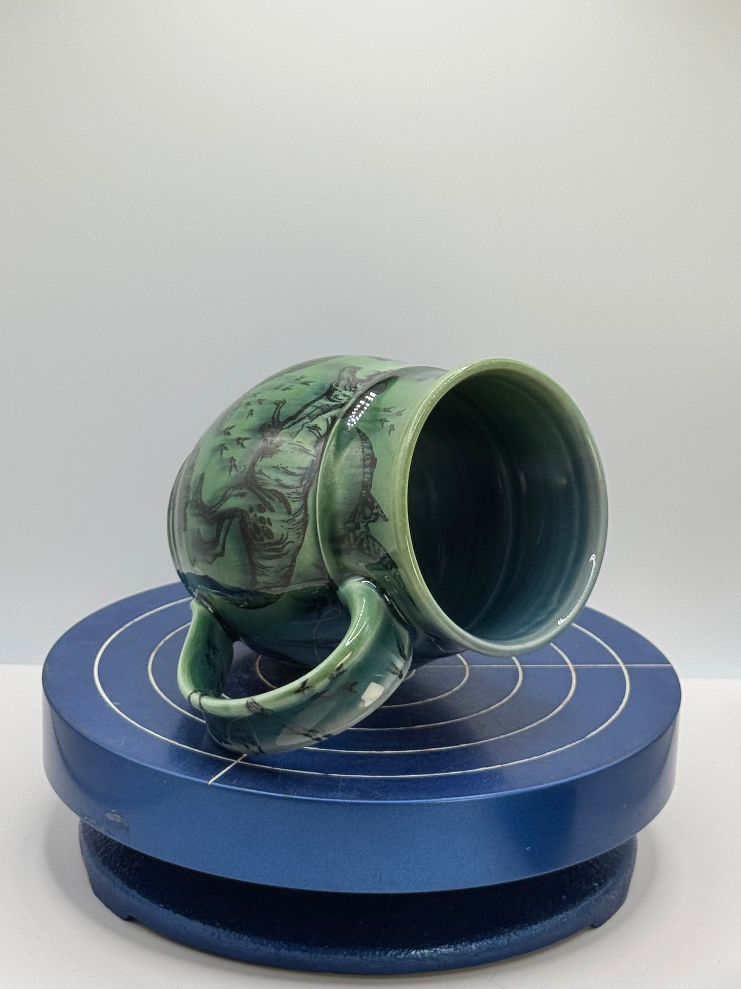 Dinosaurs On The Move Stoneware Coffee and Tea Mug