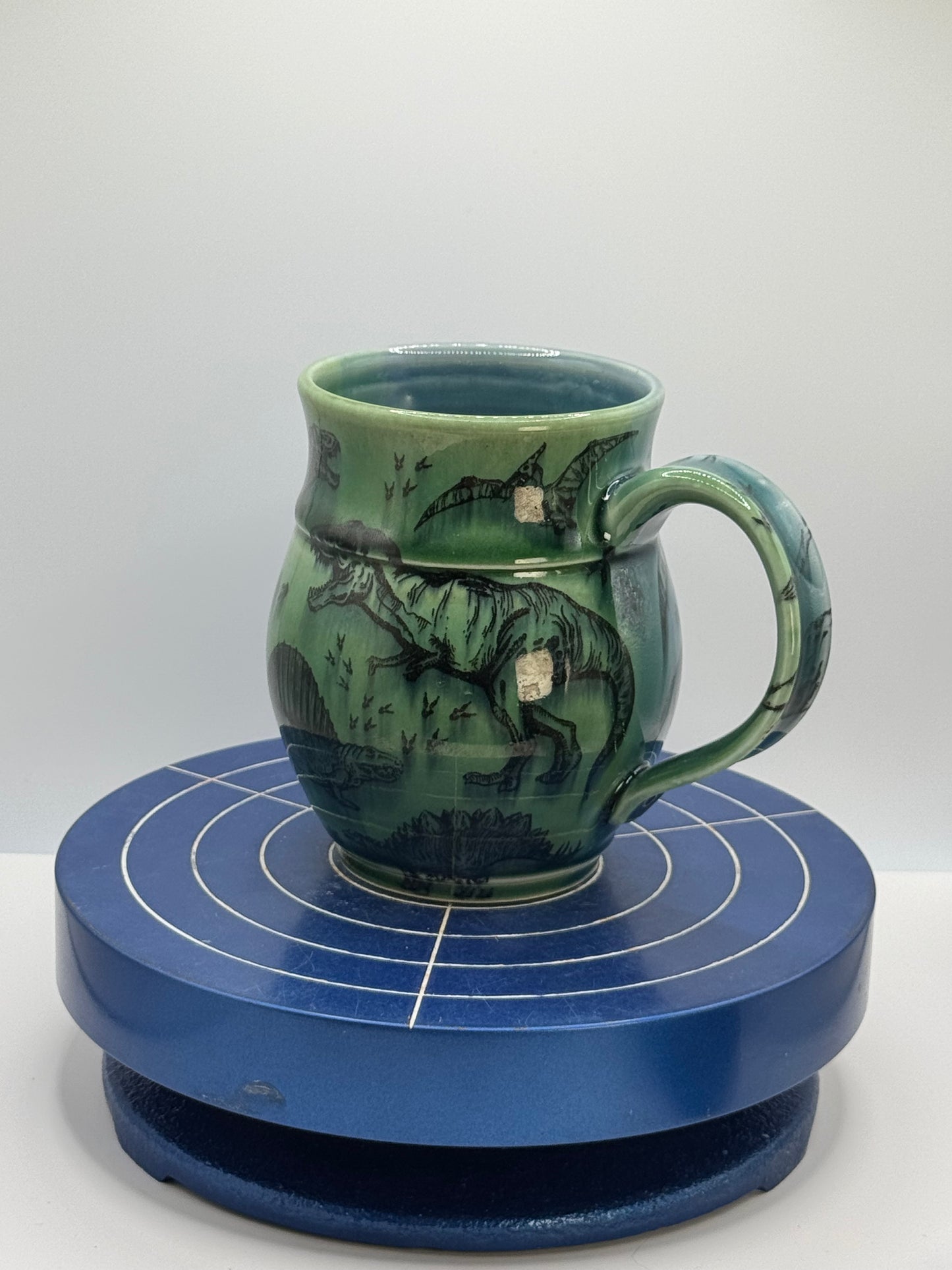 Dinosaurs On The Move Stoneware Coffee and Tea Mug