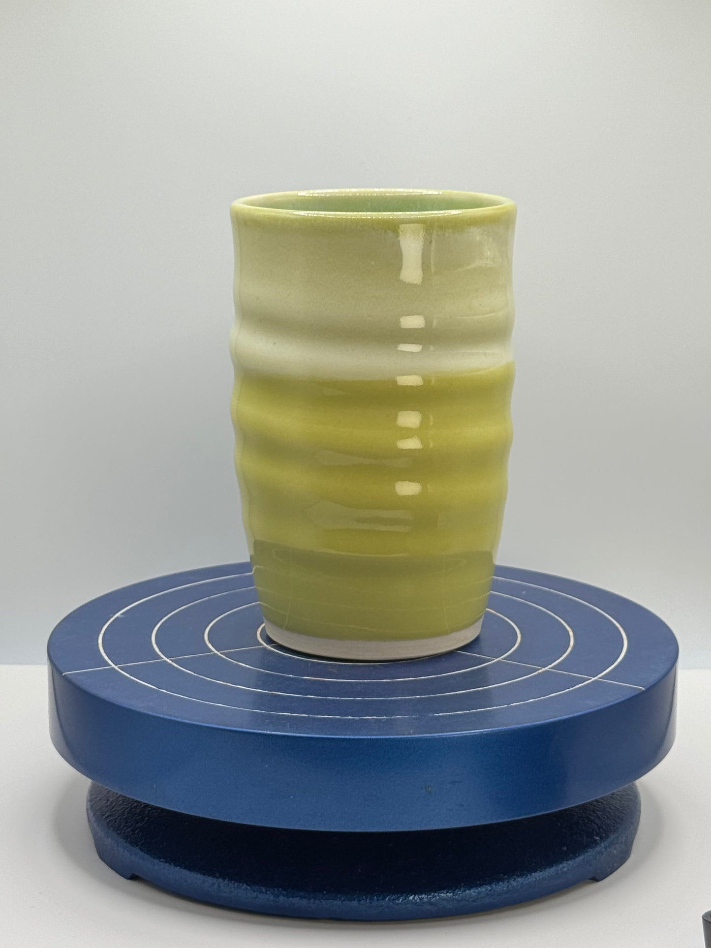 Yellowish Stoneware Coffee and Tea Mug