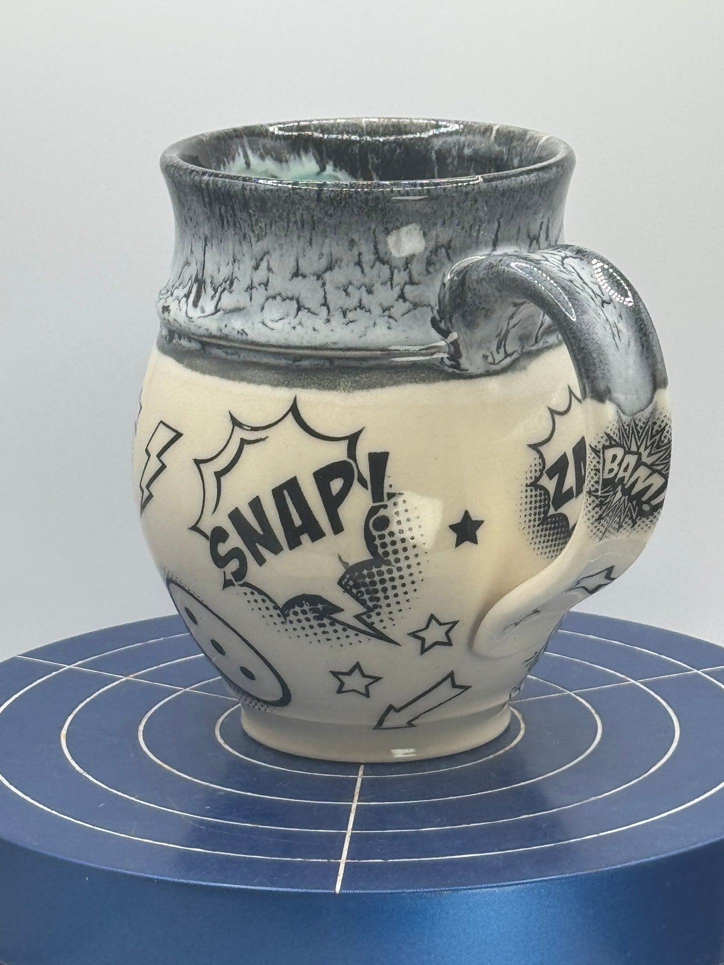 Comic Stoneware Coffee and Tea Mug