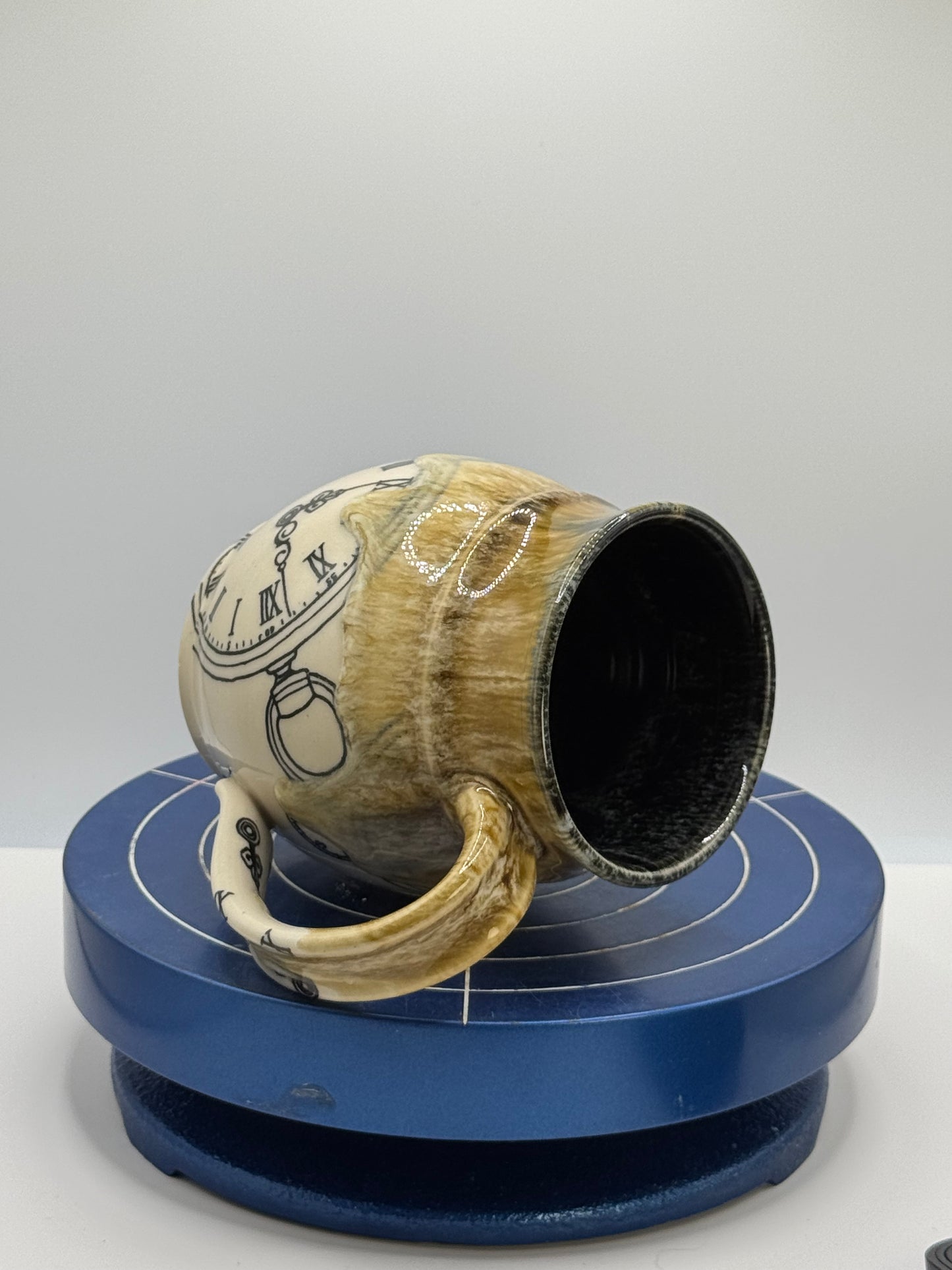 Clocks Stoneware Coffee and Tea Mug