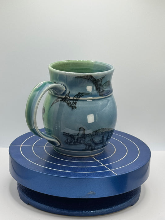 Dinosaurs Stoneware Coffee and Tea Mug
