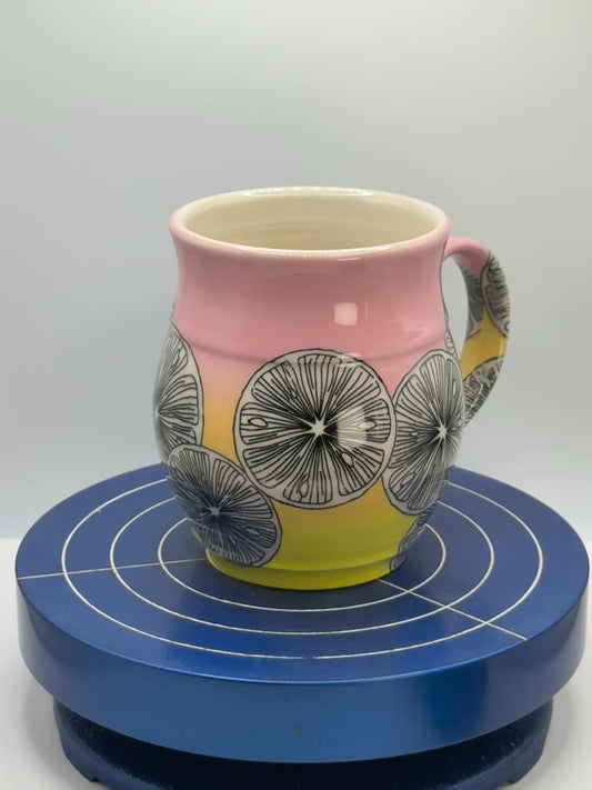 Citrus Stoneware Coffee and Tea Mug
